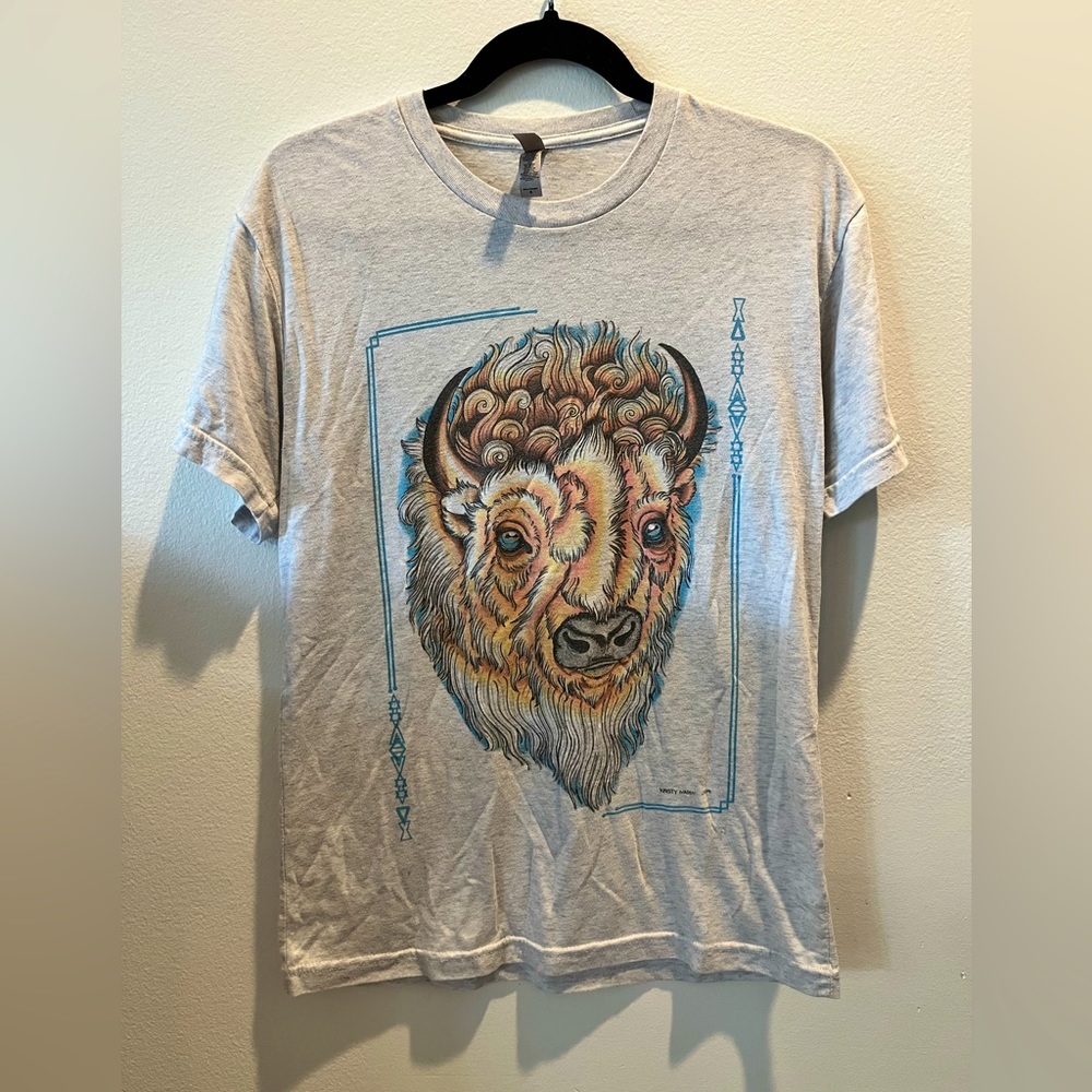 Next Level Woman’s T-Shirt; One of a kind designed by Mindzai Creative!